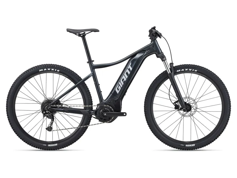 Giant Talon E+ 3 29er Electric Hardtail Mountain Bike in Gunmetal Black
